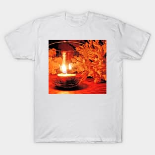 silent candle..silent night... T-Shirt